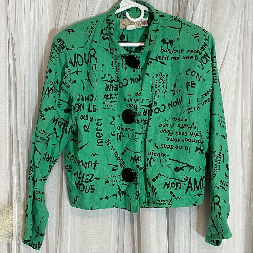 Painted Pony Jacket Size Large